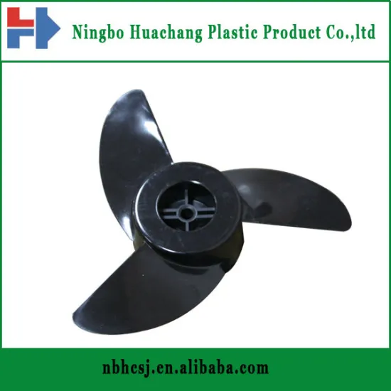 plastic propeller/plastic injection parts/customized plastic injection