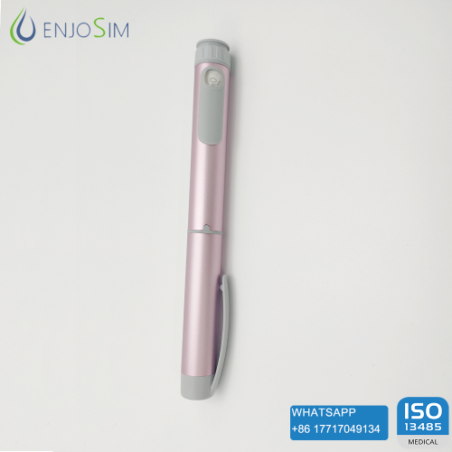 Diyabetliler kullanımı için insülin enjeksiyon kalemi enjektörü