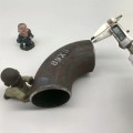 Прочный 60 -градусный стальная труба локоть