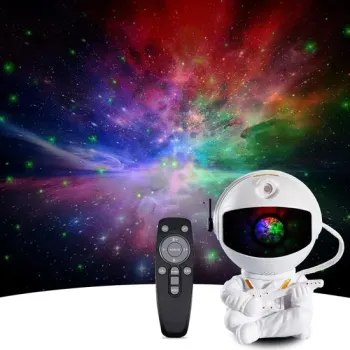 Galaxy Lamp Projector with Astronaut Night Light