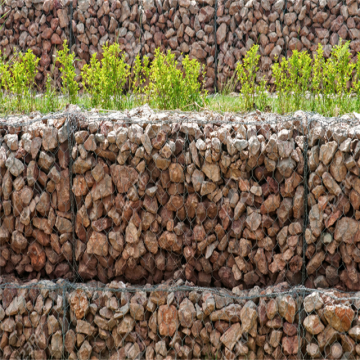 Boîte de panier en gabion galvanisé à haute teneur en zinc à vendre