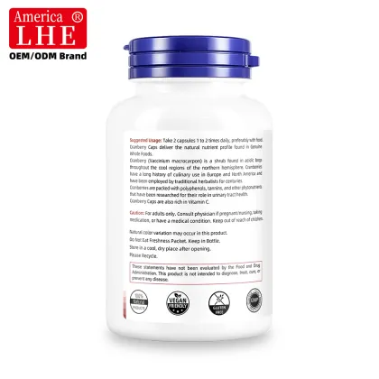 Shecome Cranberry Concentrate Capsules Urinary Tract Health