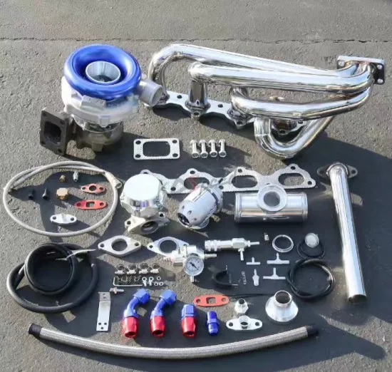 Complete Turbo Kit D Series Del Sol S 1.6L SOHC I-4 106HP D16Y7 for 88-91 Honda CRX