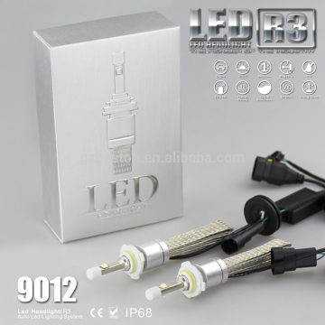 9012 led headlight XHP-50 CHIP LED 80W 9600LM H3 H4 HB3 HB4