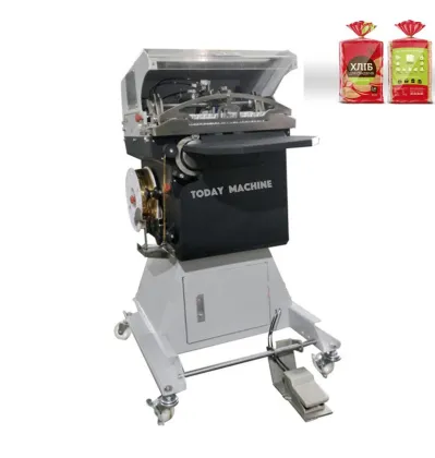 TIE-250 Bread factory Twist Tie Packing Machine for meat floss bread