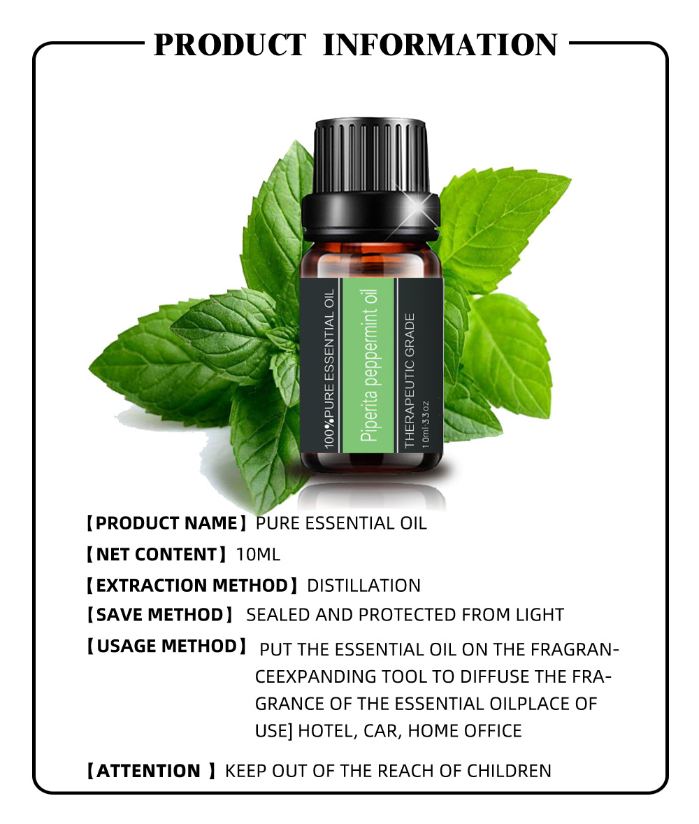 100% Pure and Natural Peppermint Oil High Quality