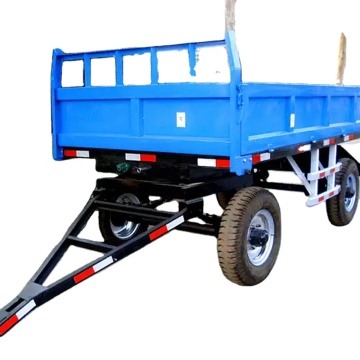 3 Axles Tractor Mini Trailer - Farm Utility Tipping Trailers (2-ton, 3-ton, 5-ton)