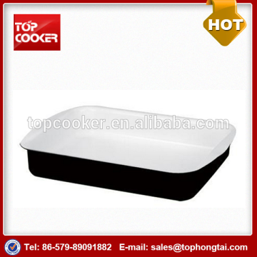 As Seen on TV Aluminum Ceramic Coated Roasting Pan in Pans