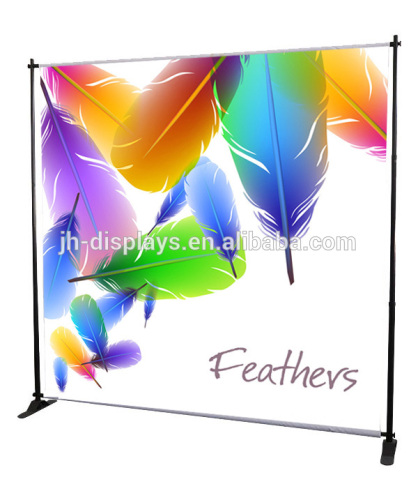 Aluminum telescopic indoor and outdoor jumbo banner stand