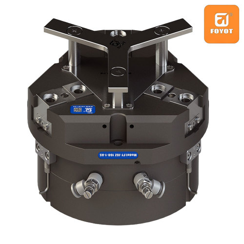 Pinza de 3 mordazas con eyector incorporado