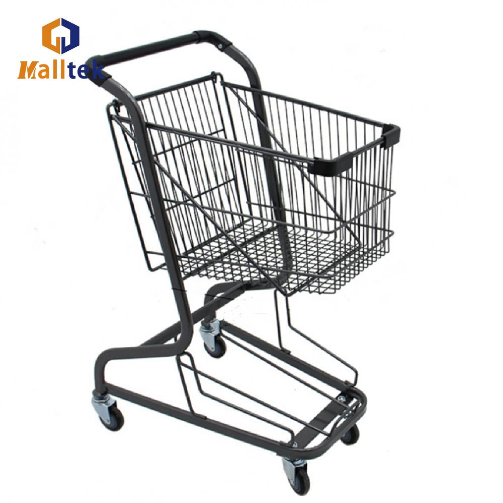 Supermarket Storage Metal Shopping Basket Trolley