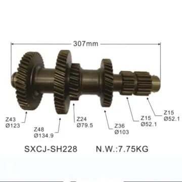 ME603213: Transmission Gear Shaft Truck Parts Auto Gearbox Parts for Mitsubishi OEM