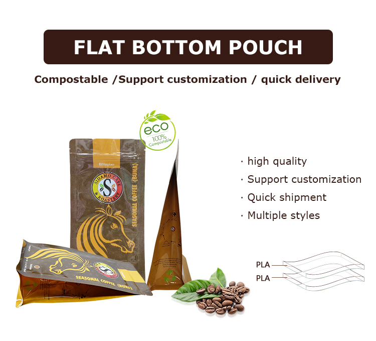 Flat bottom Coffee bag