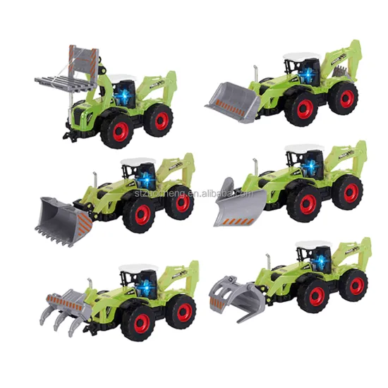 1:43 Scale Diecast Metal Combine Harvester & Farmer Truck Toy Models - In Stock and Ready to Ship