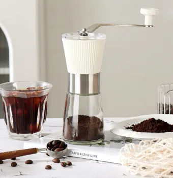 Handheld Manual Coffee Bean Grinder: High-Quality Portable Coffee Powder Machine