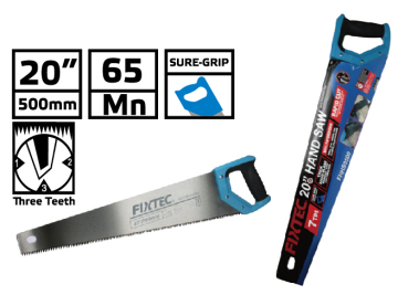 Fixtec 500mm 20 orang "memotong kayu tangan menyaksikan