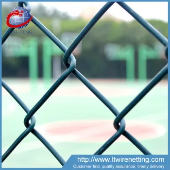 2016 hot sale galvanized heavy chain link fence
