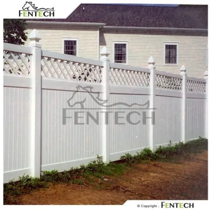 High Quality Plastic Lattice Fence, Pvc Lattice