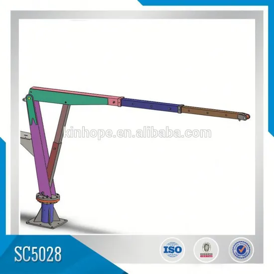 Electric Marine Folding Crane