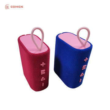 Mini bluetooth speaker with fashion fabric
