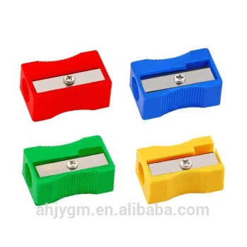 1 Hole Color Plastic Pencil Sharpener