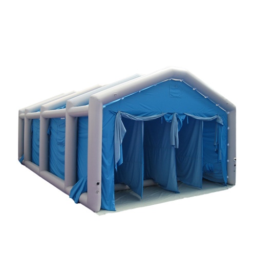 30sqm Blue Inflatable Decontamination Tent for Mass Use