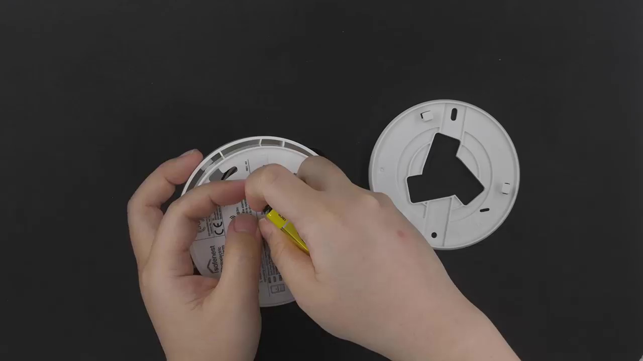 DC 9V Independent Smoke Detector for alarm system