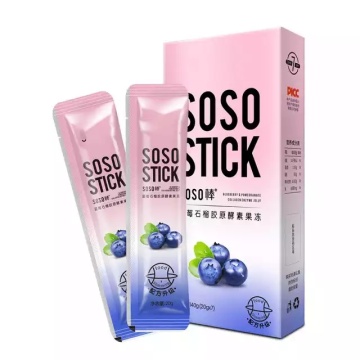 OEM/ODM Marine Collagen Peptide Jelly Stick Skin Whitening