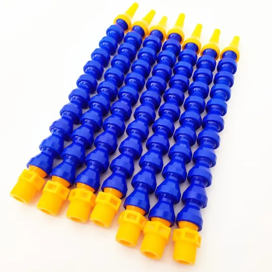 CE Verified Flexible Coolant Hose - Zhongde Band Blue Blow Nozzle Cooling Tube