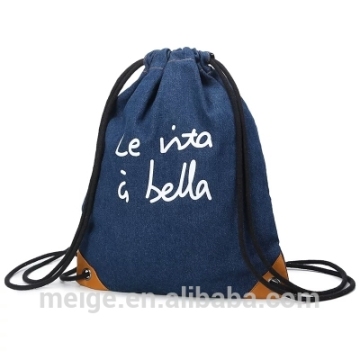 Out sport gym drawstring bag nylon waterproof backpack bag