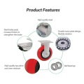 Fixed Pu Wheel Rigid Wear-Resistant Industry Casters