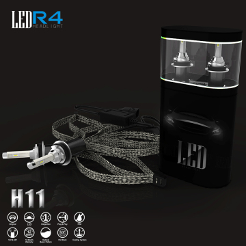 R4 H11 led car headlight,Car 40W led headlight,lower energy consumption led headlight