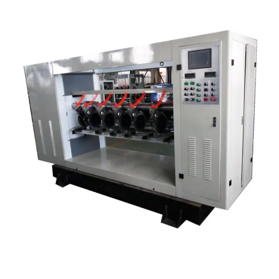 Thin Blade Longitudinal Cutting and Indentation Machine for Corrugated Cardboard