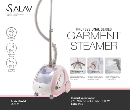 Salav Stock Professional Upright Garment Steamer