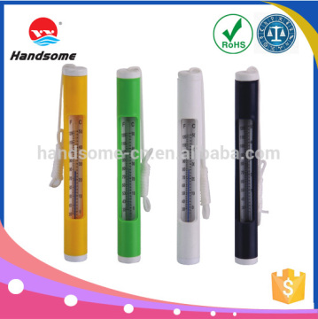 Round colorful economy thermometer of wall skimmer for above-ground and in-ground swimming pool
