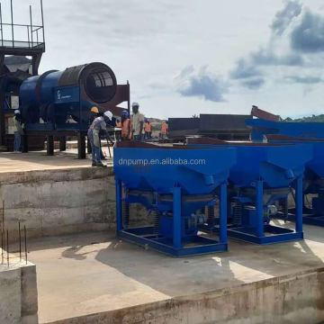 50 TPH Gravity Jigging Separation Plant for Alluvial Tin Ore Upgrading