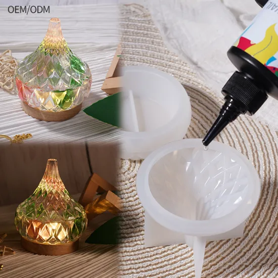 RS NAILuv Resin Molds for Keychains - UV Light Clear Odorless UV Resin