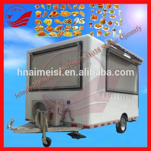 Commercial Food Trailers With Fryer, High Quality Commercial Food