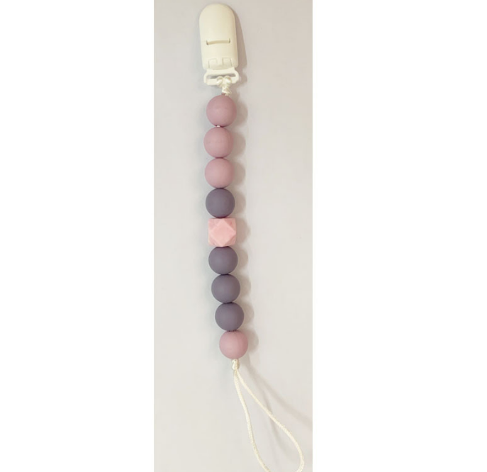 Silicone Baby Pacifier Holder Clip