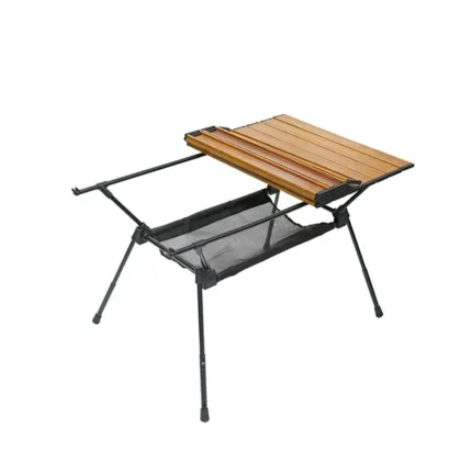 Ultralight Aluminum Foldable Camp Picnic Table for Outdoor Hiking