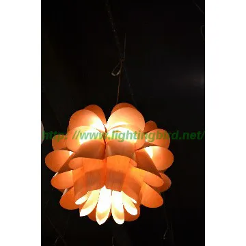 Wooden Pendant Light Designed Idea For Indoor Decor