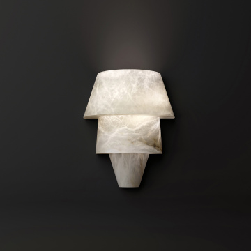 Factory Price Alabaster PLI Wall Sconce: Modern Luxury LED Lighting for Dining Rooms
