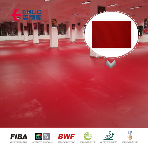 enlio Indoor table tennis floor with ITTF