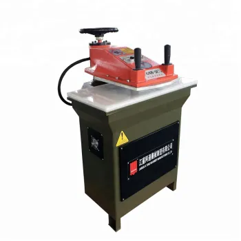 16T Swing Arm Manual Leather Press Cutter