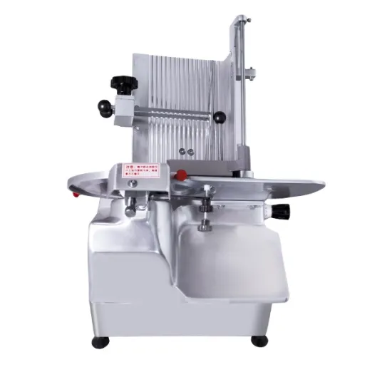 Automatic Commercial Electric Chicken Beef Seafood Frozen Meat Cutting Slicing Slicer Machinery