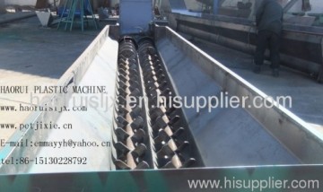 Dubbele schroeven afval kunststof wasmachine