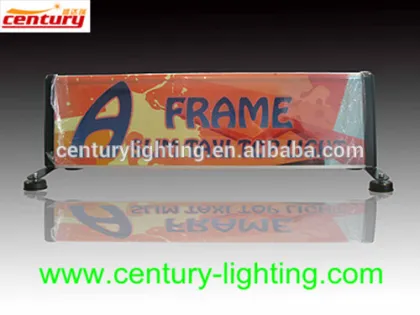 waterproof magnetic car/taxi advertising top lights sign light box