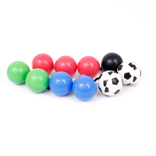 Disposable rain pncho in plastic ball for promotion