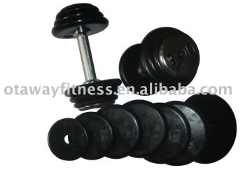 fitness colored Olympic weight plate/Dumbbell