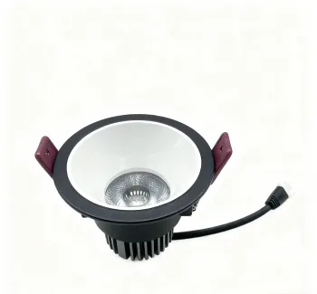 Circular square recessed spotlights